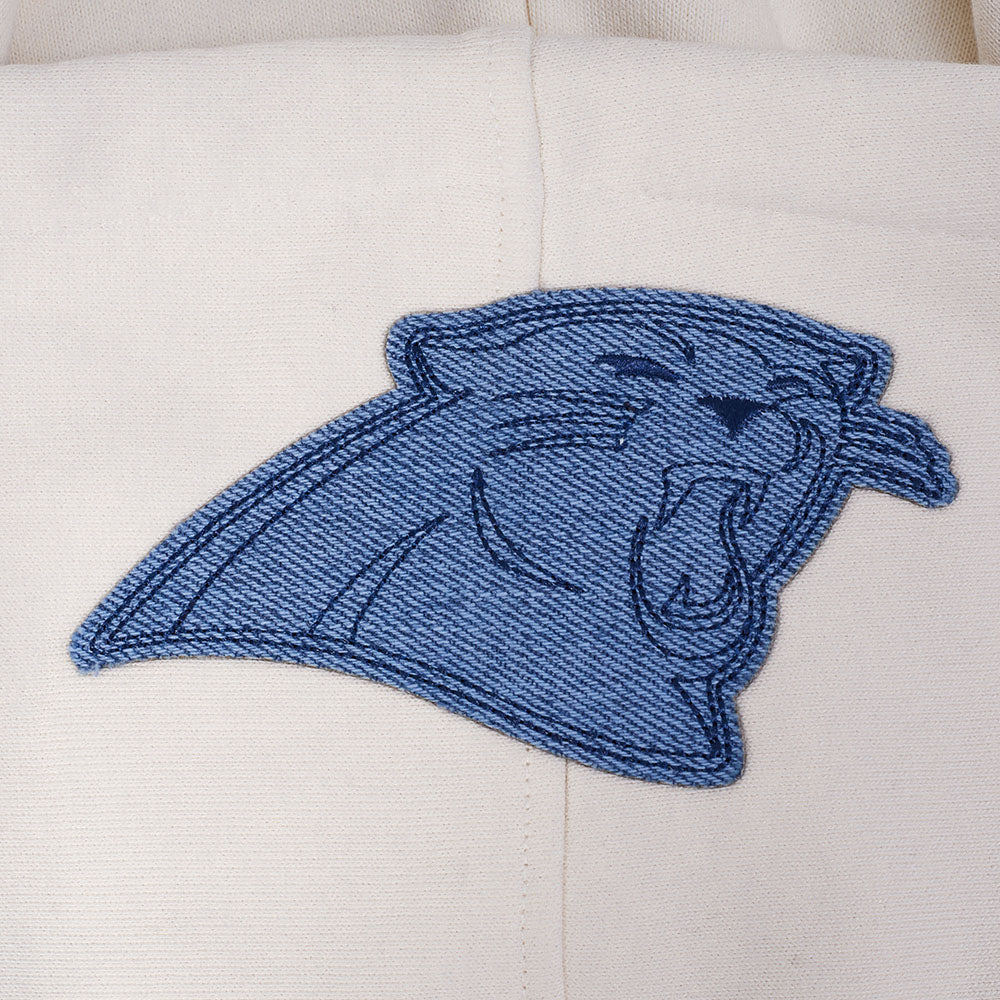 NFL CAROLINA PANTHERS VARSITY BLUES MEN'S FLC PO HOODIE (LINEN) - Image 15