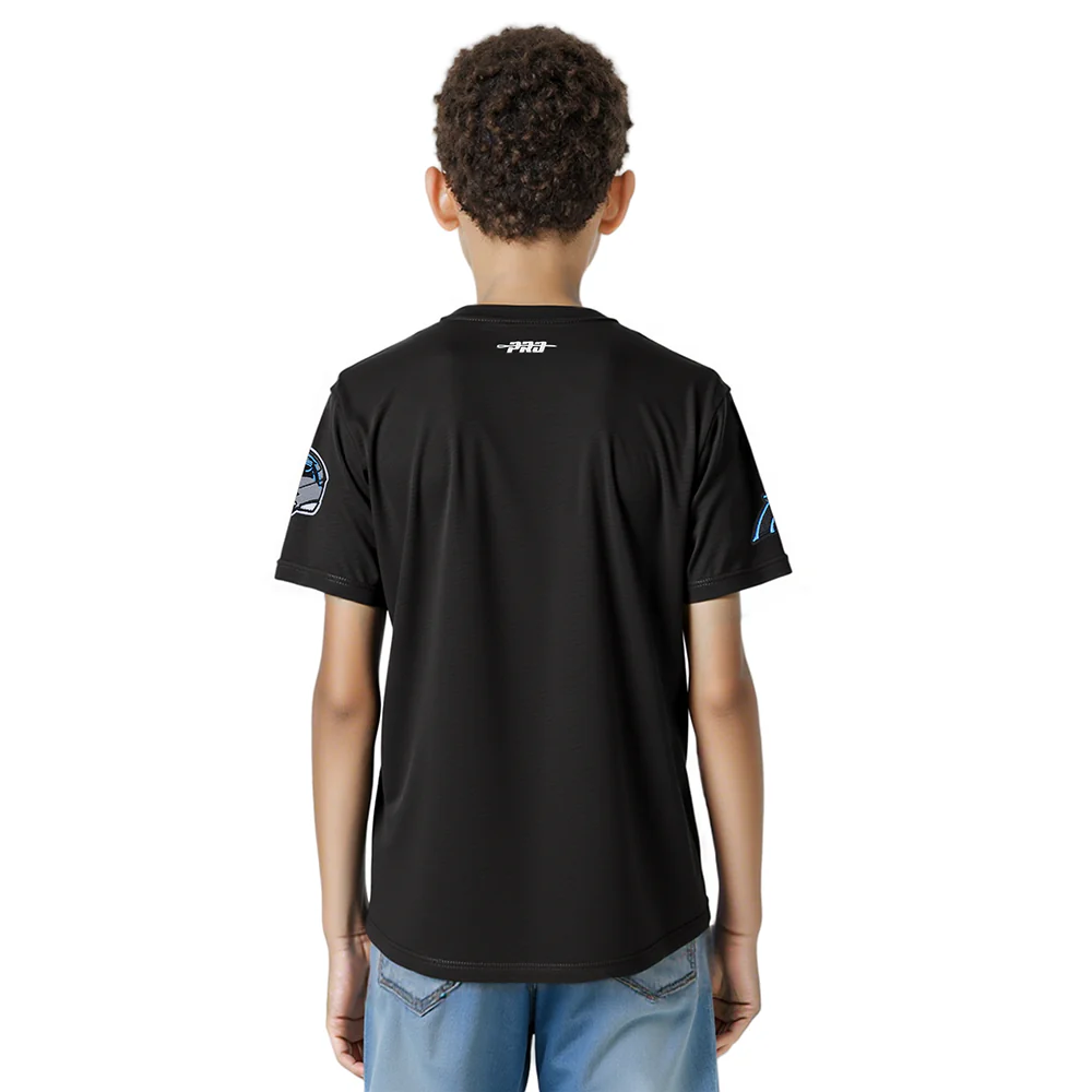 NFL CAROLINA PANTHERS CLASSIC LITTLE BOY'S SS TEE (BLACK) - Image 2