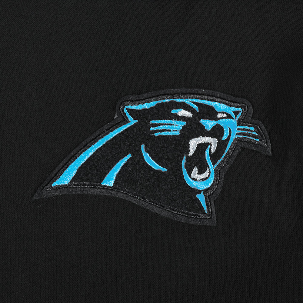 NFL CAROLINA PANTHERS CLASSIC LITTLE BOYS FLEECE PULLOVER HOODIE (BLACK) - Image 7