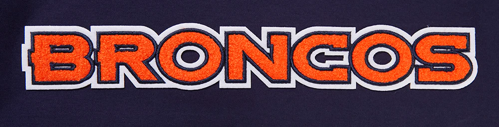 NFL DENVER BRONCOS CLASSIC CHENILLE TEE (MIDNIGHT NAVY) - Image 5