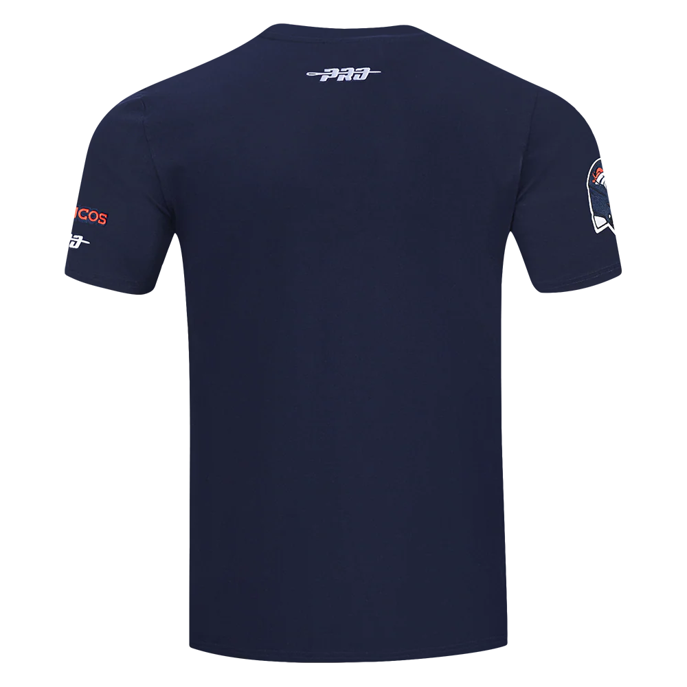NFL DENVER BRONCOS MASHUP MEN'S TEE (MIDNIGHT NAVY) - Image 5
