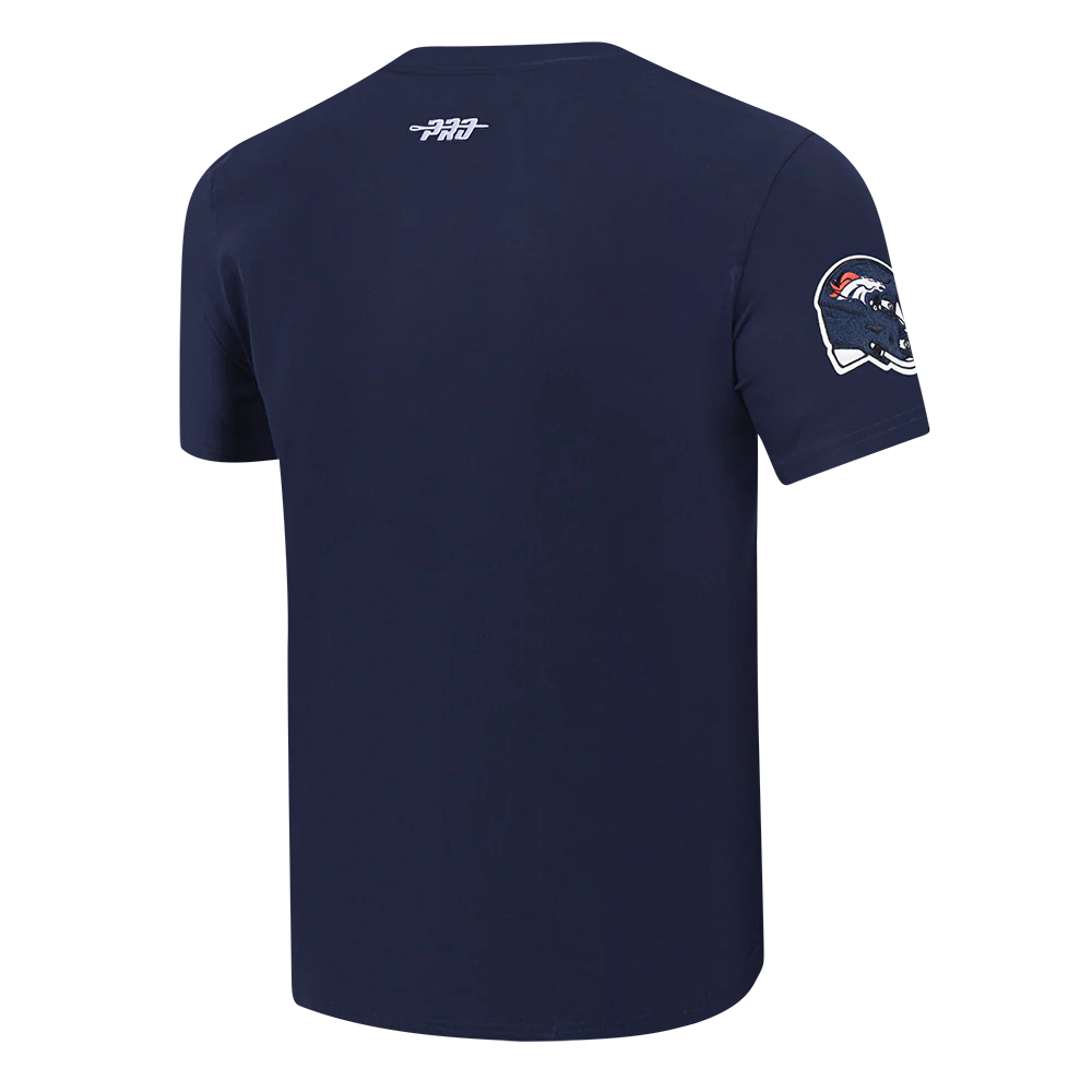 NFL DENVER BRONCOS MASHUP MEN'S TEE (MIDNIGHT NAVY) - Image 6
