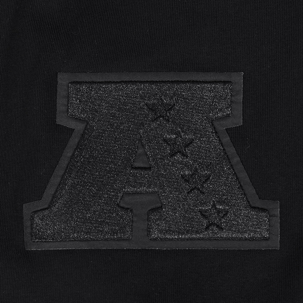 NFL DENVER BRONCOS NEUTRAL MEN'S COTTON JERSEY DROP SHOULDER TEE (BLACK) - Image 7
