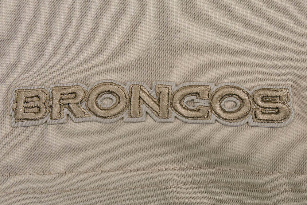 NFL DENVER BRONCOS NEUTRAL MEN'S CJ DROP SHOULDER TEE (TAUPE) - Image 6