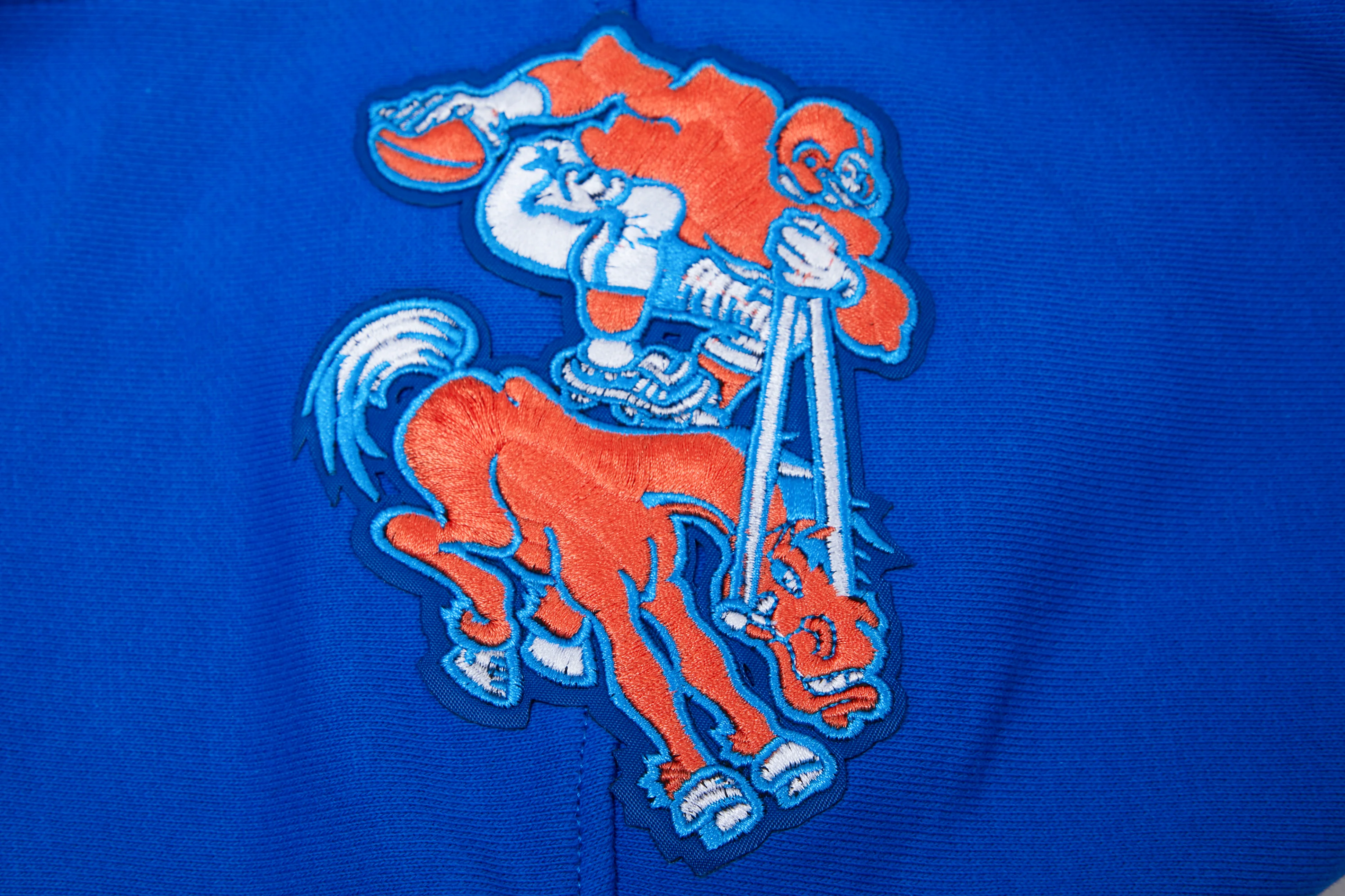NFL DENVER BRONCOS RETRO CLASSIC MEN'S PULLOVER HOODIE (ROYAL BLUE/ORANGE) - Image 8