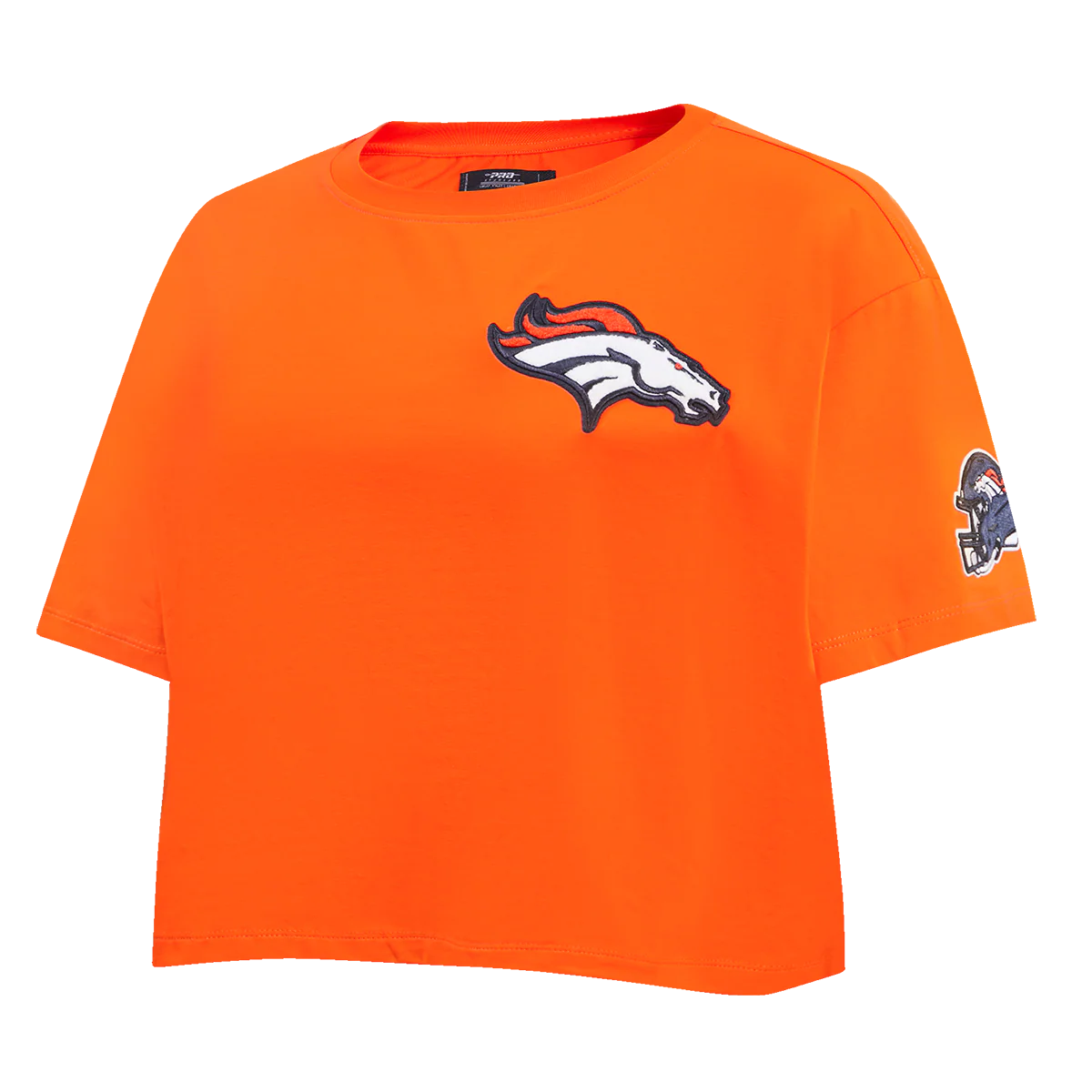 NFL DENVER BRONCOS CLASSIC SINGLE JERSEY BOXY TEE (ORANGE) - Image 2