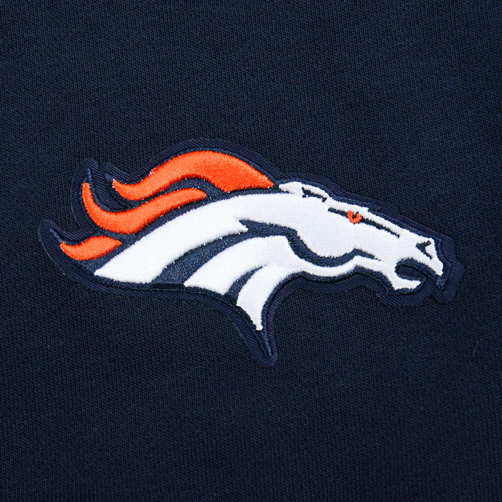 NFL DENVER BRONCOS WINGSPAN WOMEN'S FLC CREWNECK (MIDNIGHT NAVY) - Image 10