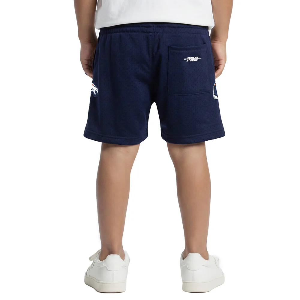 NFL DENVER BRONCOS CLASSIC LITTLE BOY'S MESH SHORT (MIDNIGHT NAVY) - Image 2