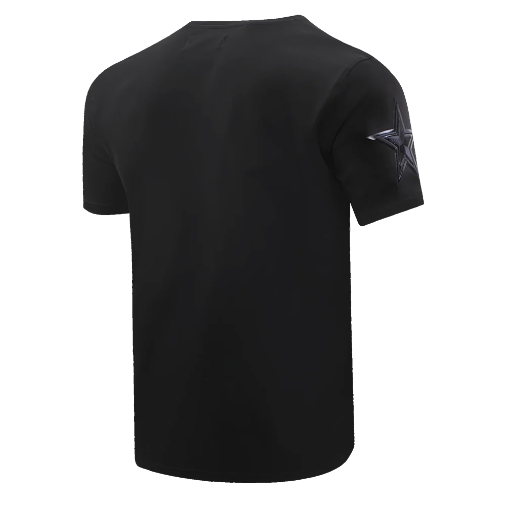 NFL DALLAS COWBOYS TRIPLE BLACK MEN'S TEE (BLACK) - Image 3
