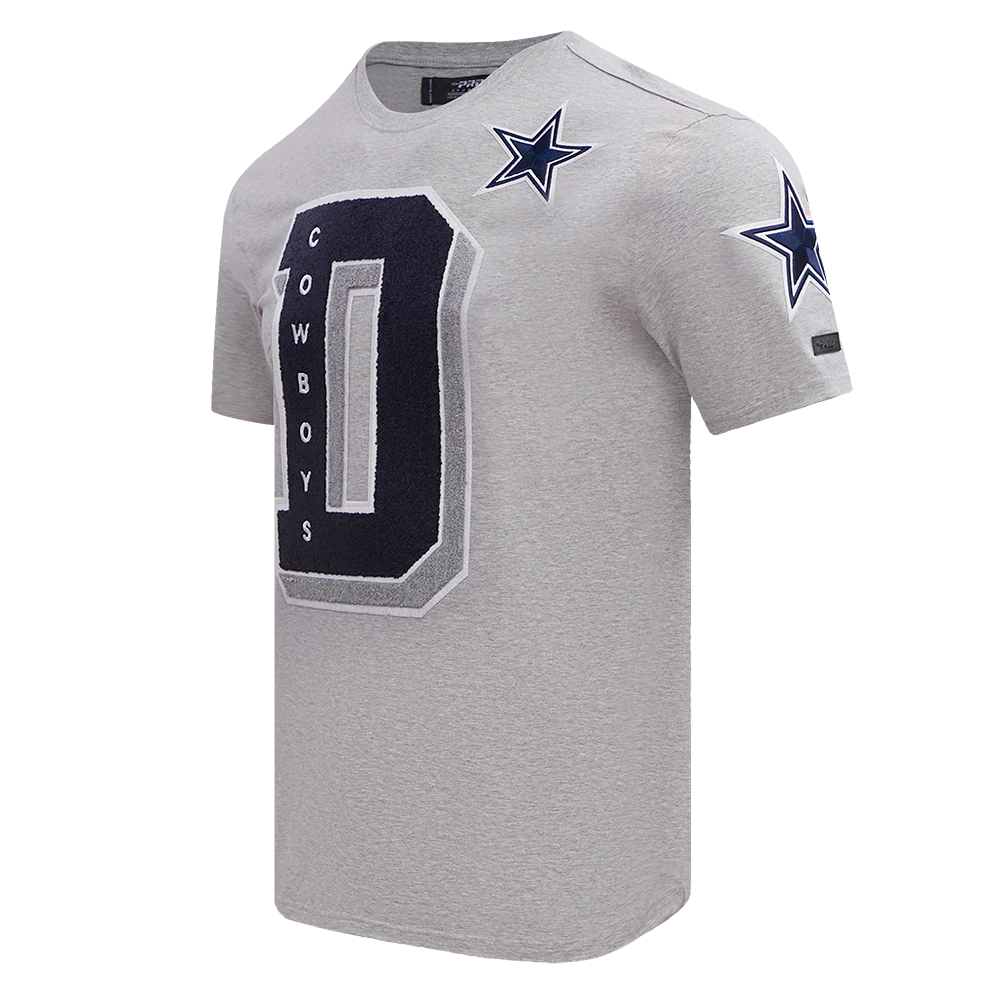 NFL DALLAS COWBOYS MASHUP MEN'S TEE (HEATHER GREY) - Image 2