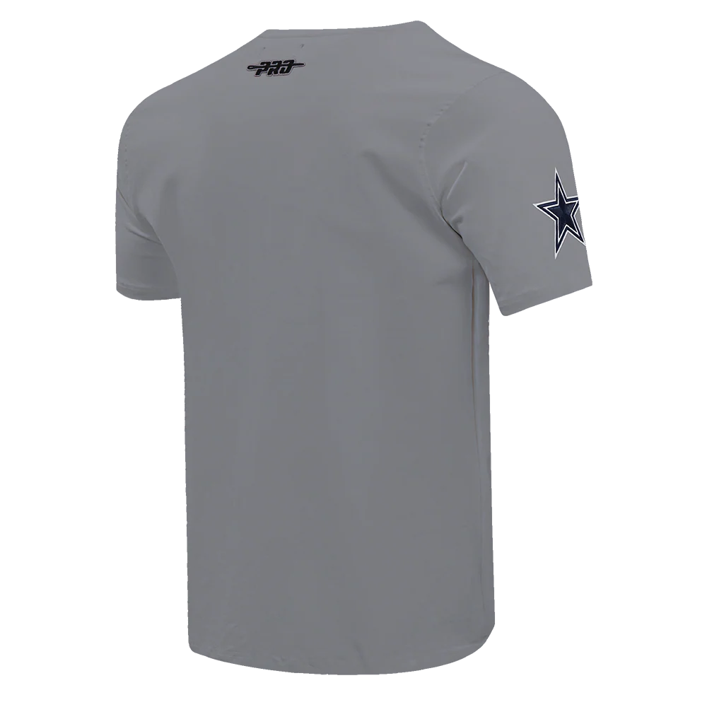 NFL DALLAS COWBOYS TEAM PENNANTS MEN'S WORDMARK   TEE (GRAY) - Image 3