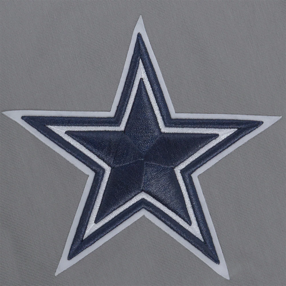 NFL DALLAS COWBOYS TEAM PENNANTS MEN'S WORDMARK   TEE (GRAY) - Image 6