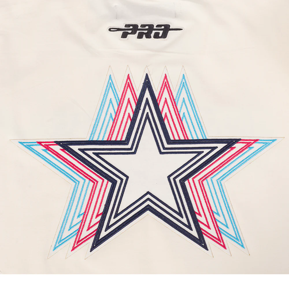 NFL DALLAS COWBOYS ECHO LOGO MEN'S SINGLE JERSEY TEE (EGGSHELL) - Image 6