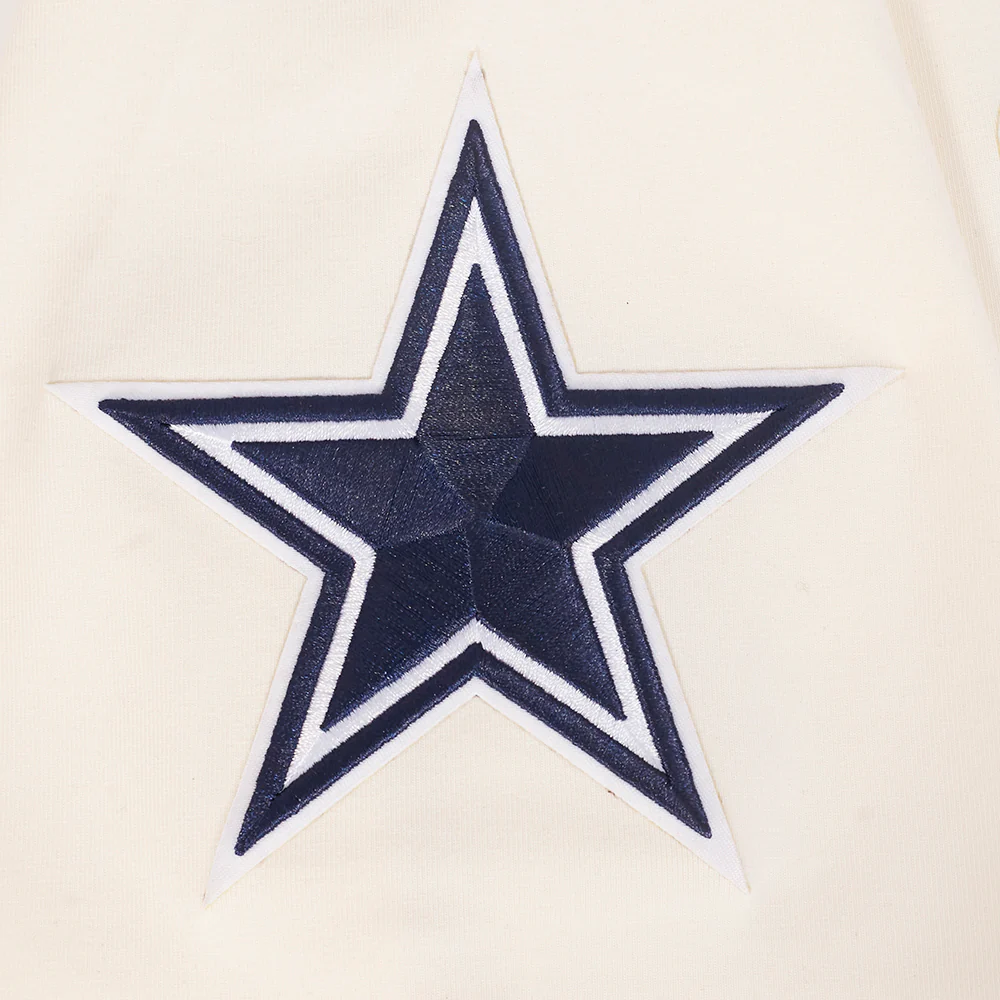 NFL DALLAS COWBOYS ECHO LOGO MEN'S SINGLE JERSEY TEE (EGGSHELL) - Image 7