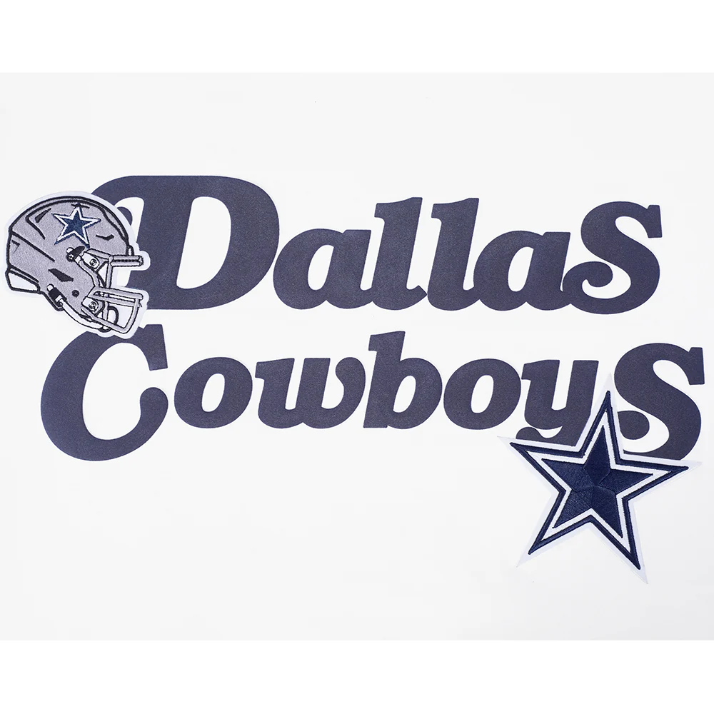 NFL DALLAS COWBOYS SOUVENIR MEN'S SINGLE JERSEY TEE (WHITE) - Image 5