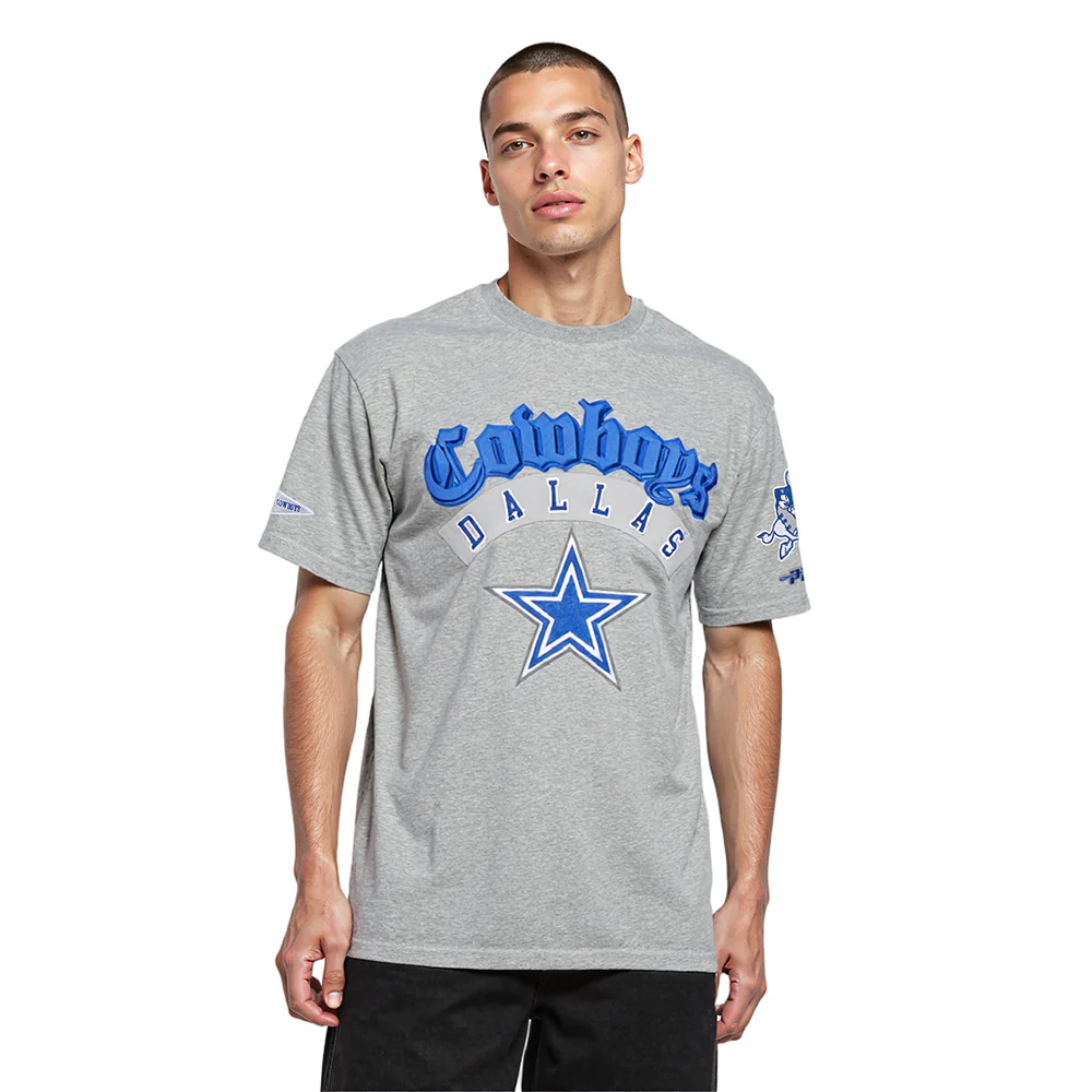 NFL DALLAS COWBOYS BEST OF MEN'S CJ DROP SHOULDER TEE (DARK HEATHER GRAY) - Image 11