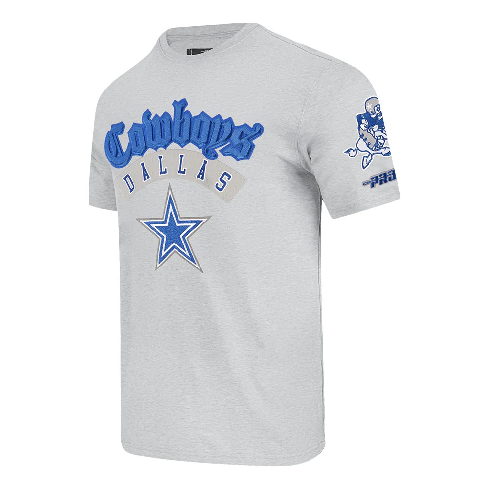 NFL DALLAS COWBOYS BEST OF MEN'S CJ DROP SHOULDER TEE (DARK HEATHER GRAY) - Image 13