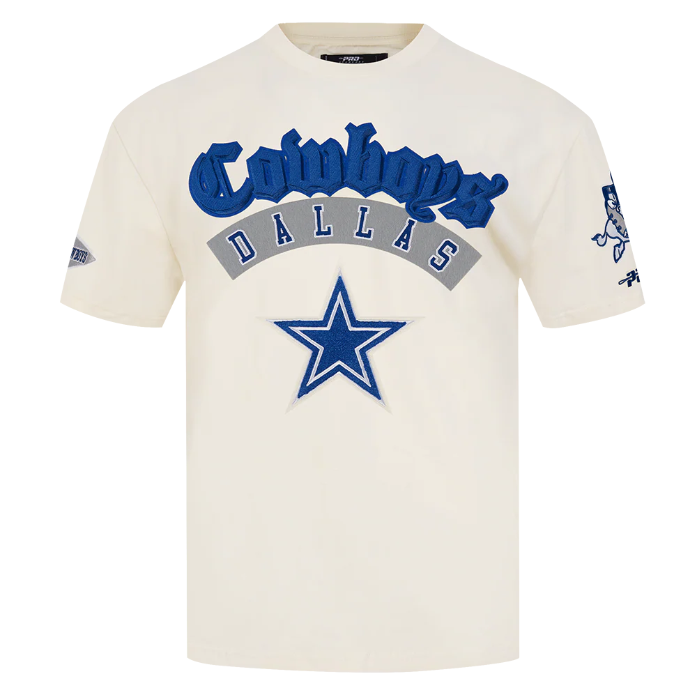 NFL DALLAS COWBOYS BEST OF MEN'S DROP SHOULDER TEE (EGGSHELL) - Image 3