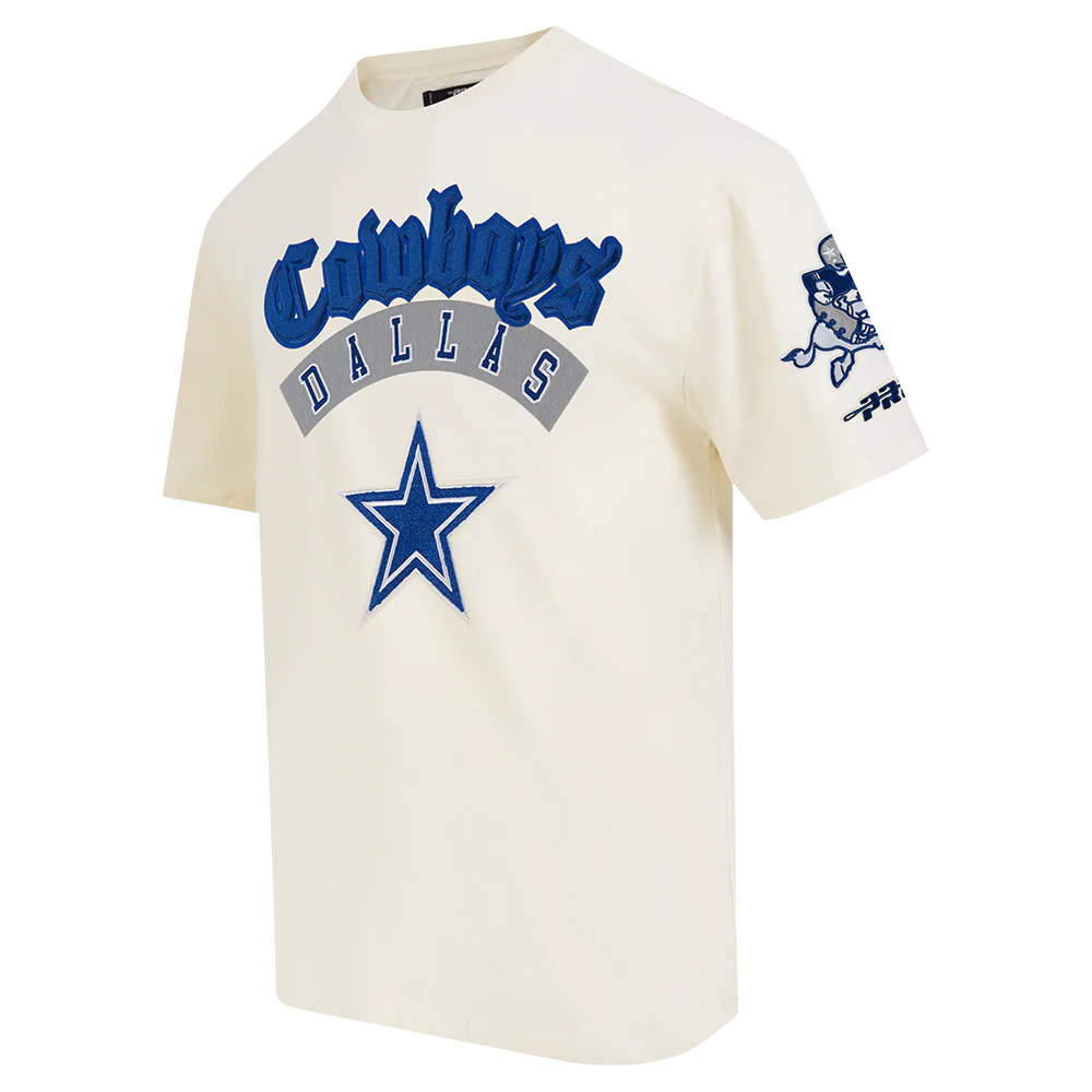 NFL DALLAS COWBOYS BEST OF MEN'S DROP SHOULDER TEE (EGGSHELL) - Image 4