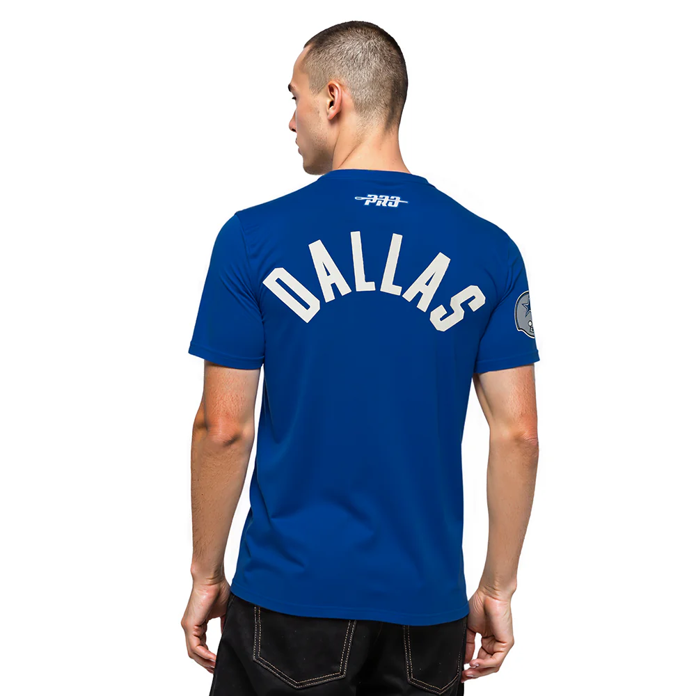 NFL DALLAS COWBOYS MODERN ORIGINALS MEN'S SJ TEE (DODGER BLUE) - Image 2