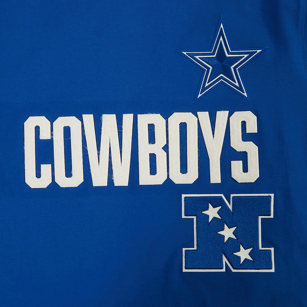 NFL DALLAS COWBOYS MODERN ORIGINALS MEN'S SJ TEE (DODGER BLUE) - Image 5