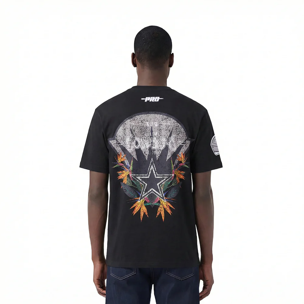 NFL DALLAS COWBOYS PARADISE MEN'S S/S TEE (BLACK) - Image 2
