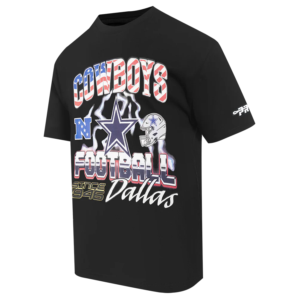 NFL DALLAS COWBOYS VICTORY MEN'S S/S TEE (BLACK) - Image 3