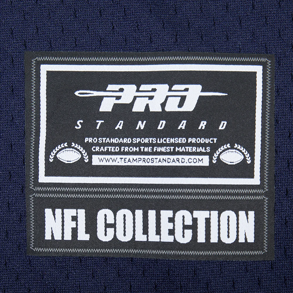 NFL DALLAS COWBOYS CEE DEE LAMB #88 CLASSIC MESH PNN MEN'S MESH BUTTON DOWN SHIRT (MIDNIGHT NAVY) - Image 6