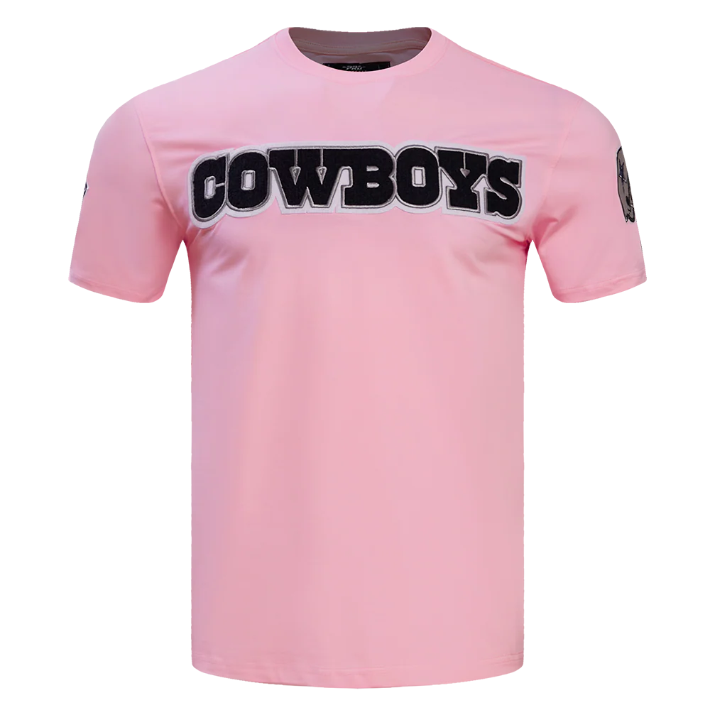 NFL DALLAS COWBOYS LOGO PRO TEAM MEN'S TEE (PINK)