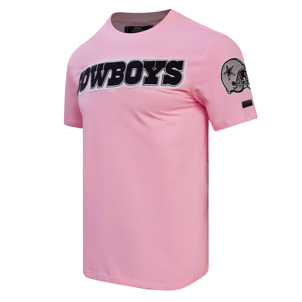 NFL DALLAS COWBOYS LOGO PRO TEAM MEN'S TEE (PINK) - Image 2