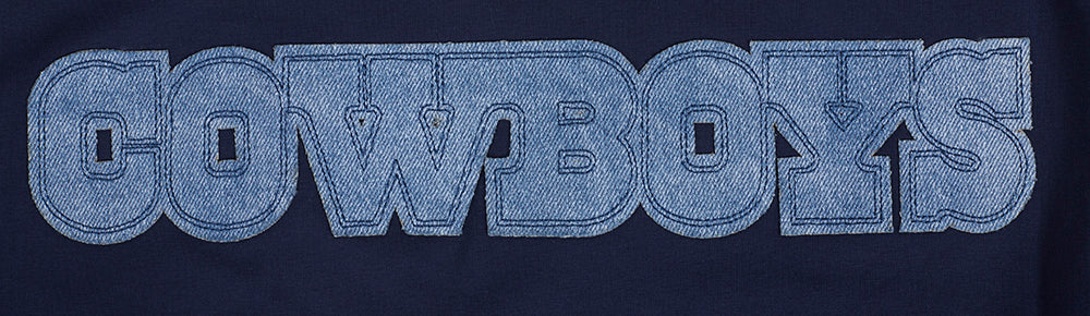 NFL DALLAS COWBOYS VARSITY BLUES MEN'S TEE (MIDNIGHT NAVY) - Image 6
