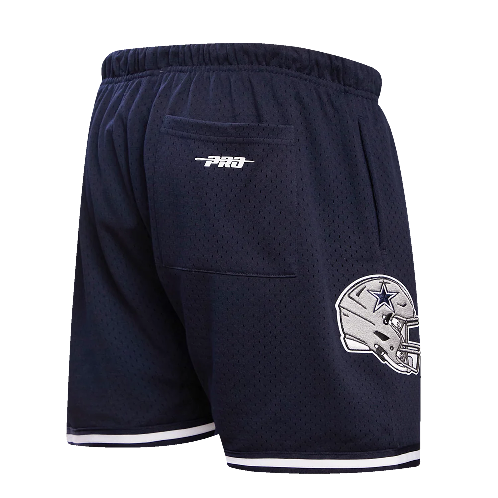 NFL DALLAS COWBOYS LOGO CLASSIC MESH MEN'S SHORT (MIDNIGHT NAVY) - Image 3