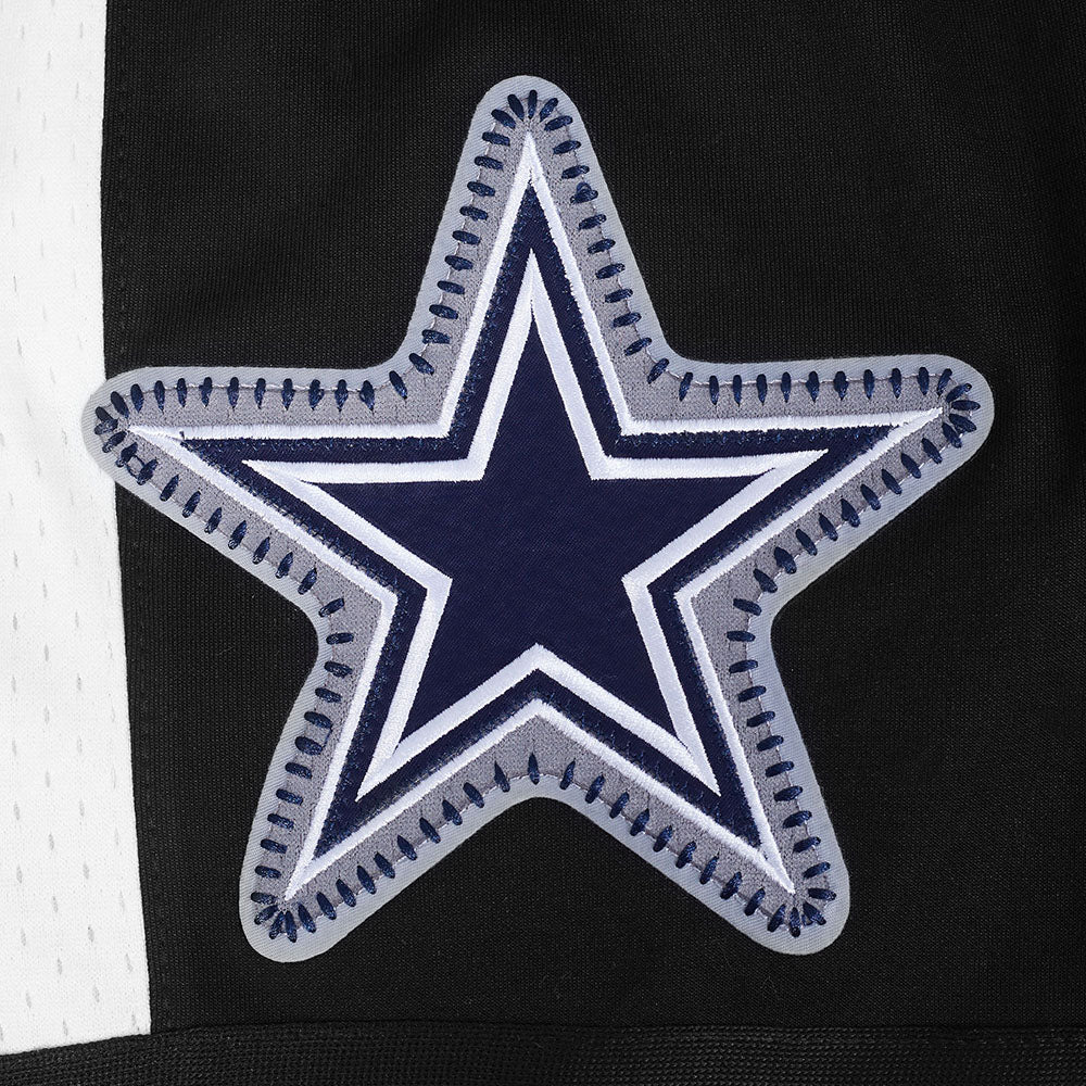 NFL DALLAS COWBOYS DIY PICK STITCH MEN'S DOUBLE KNIT 2.0 SHORT (BLACK) - Image 5