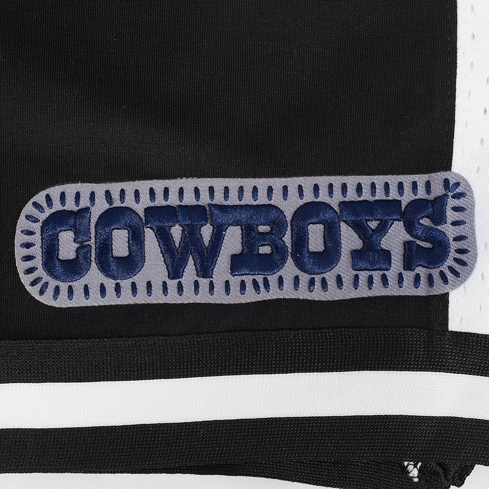 NFL DALLAS COWBOYS DIY PICK STITCH MEN'S DOUBLE KNIT 2.0 SHORT (BLACK) - Image 6