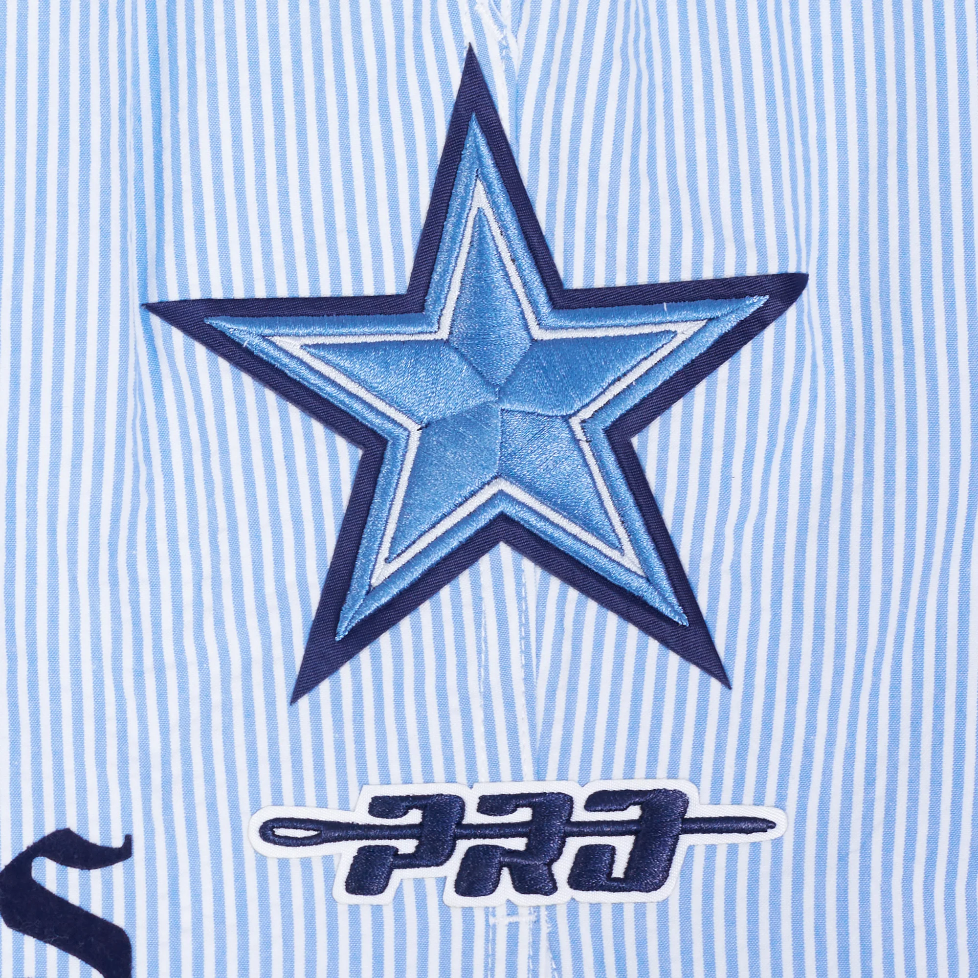 NFL DALLAS COWBOYS COUNTRY CLUB MEN'S SEERSUCKER SHORT (SEERSUCKER BLUE) - Image 6