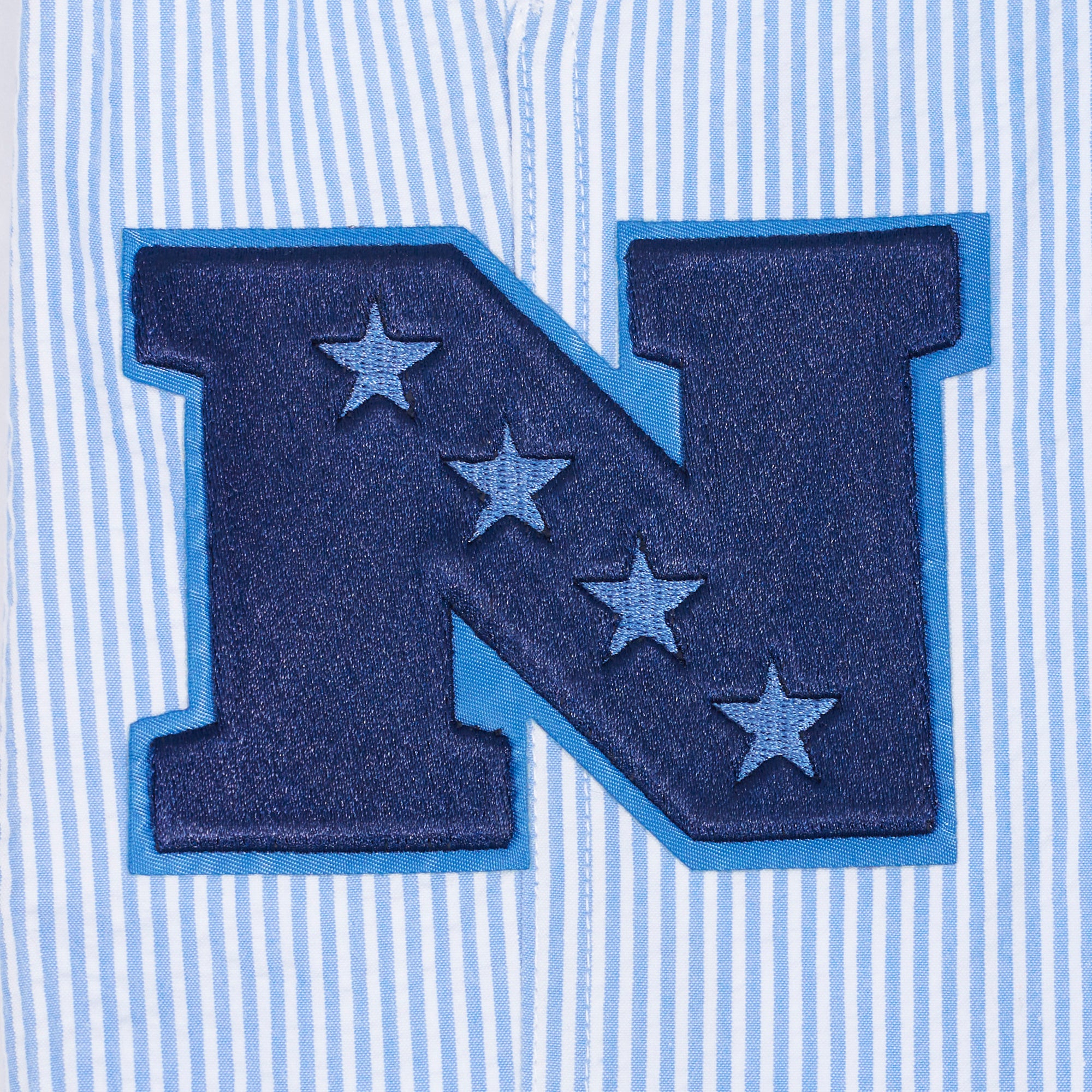 NFL DALLAS COWBOYS COUNTRY CLUB MEN'S SEERSUCKER SHORT (SEERSUCKER BLUE) - Image 7