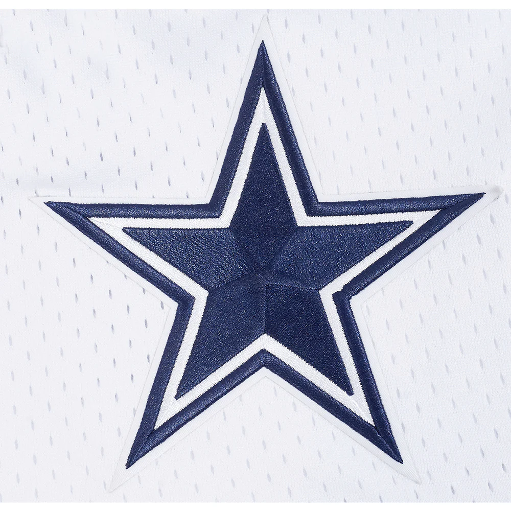 NFL DALLAS COWBOYS SOUVENIR MEN'S MESH SHORT (WHITE) - Image 5