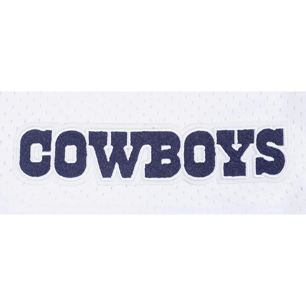 NFL DALLAS COWBOYS SOUVENIR MEN'S MESH SHORT (WHITE) - Image 6