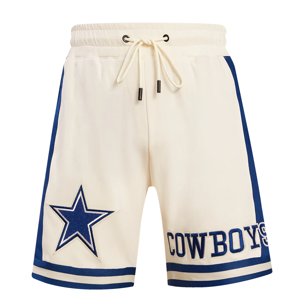 NFL DALLAS COWBOYS RETRO CLASSIC MEN'S 2.0 SHORT (EGGSHELL/DODGER BLUE) - Image 2