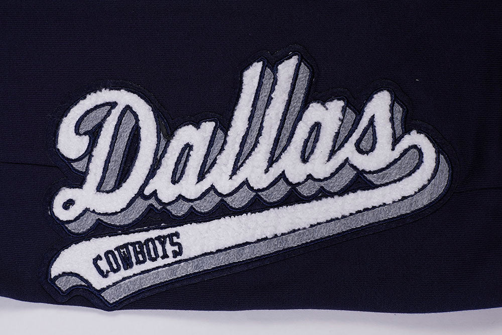 NFL DALLAS COWBOYS SCRIPT TAIL MEN'S RIB FLEECE SWEATPANT (MIDNIGHT NAVY) - Image 6