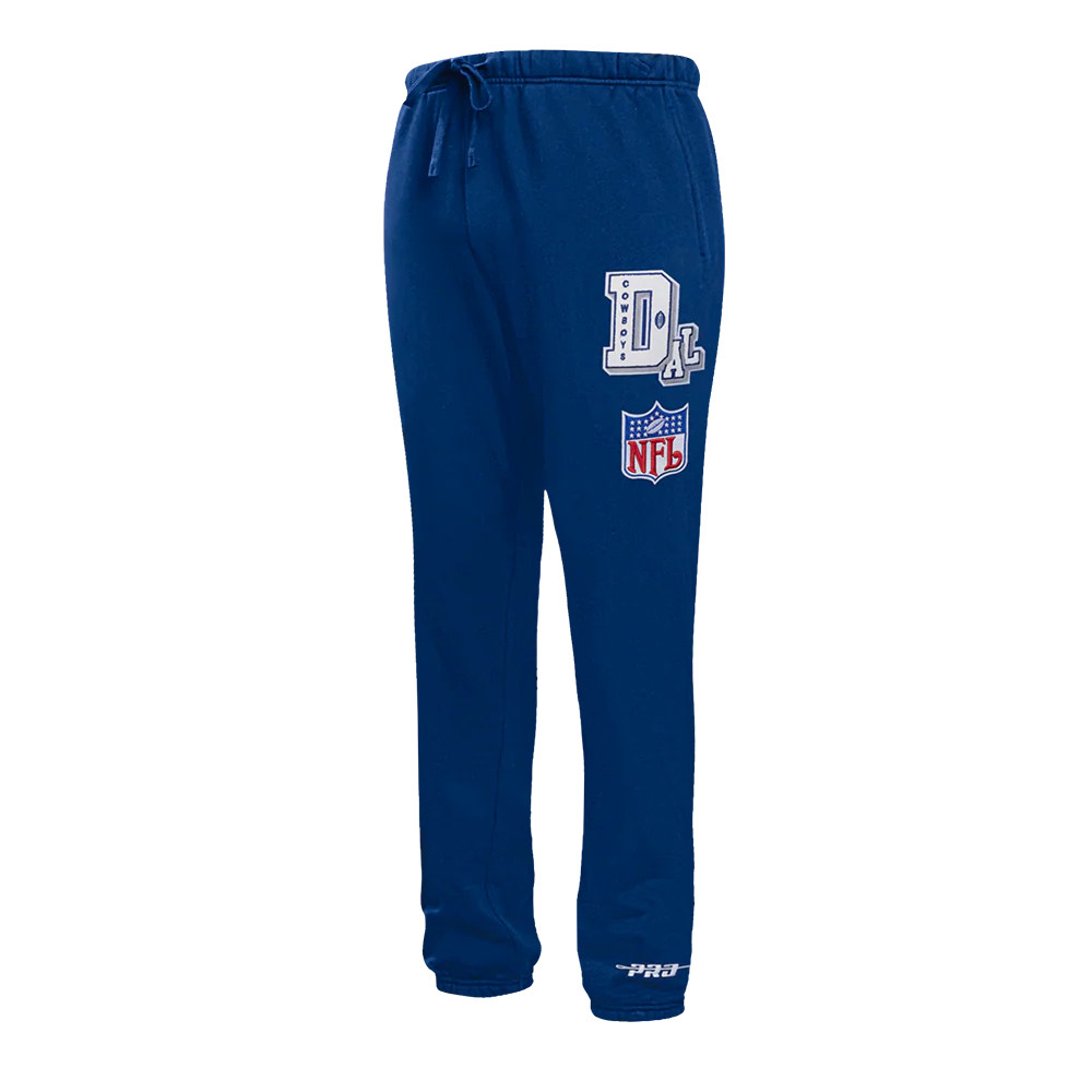 NFL DALLAS COWBOYS BEST OF MEN'S FLC SWEATPANT (DODGER BLUE) - Image 3
