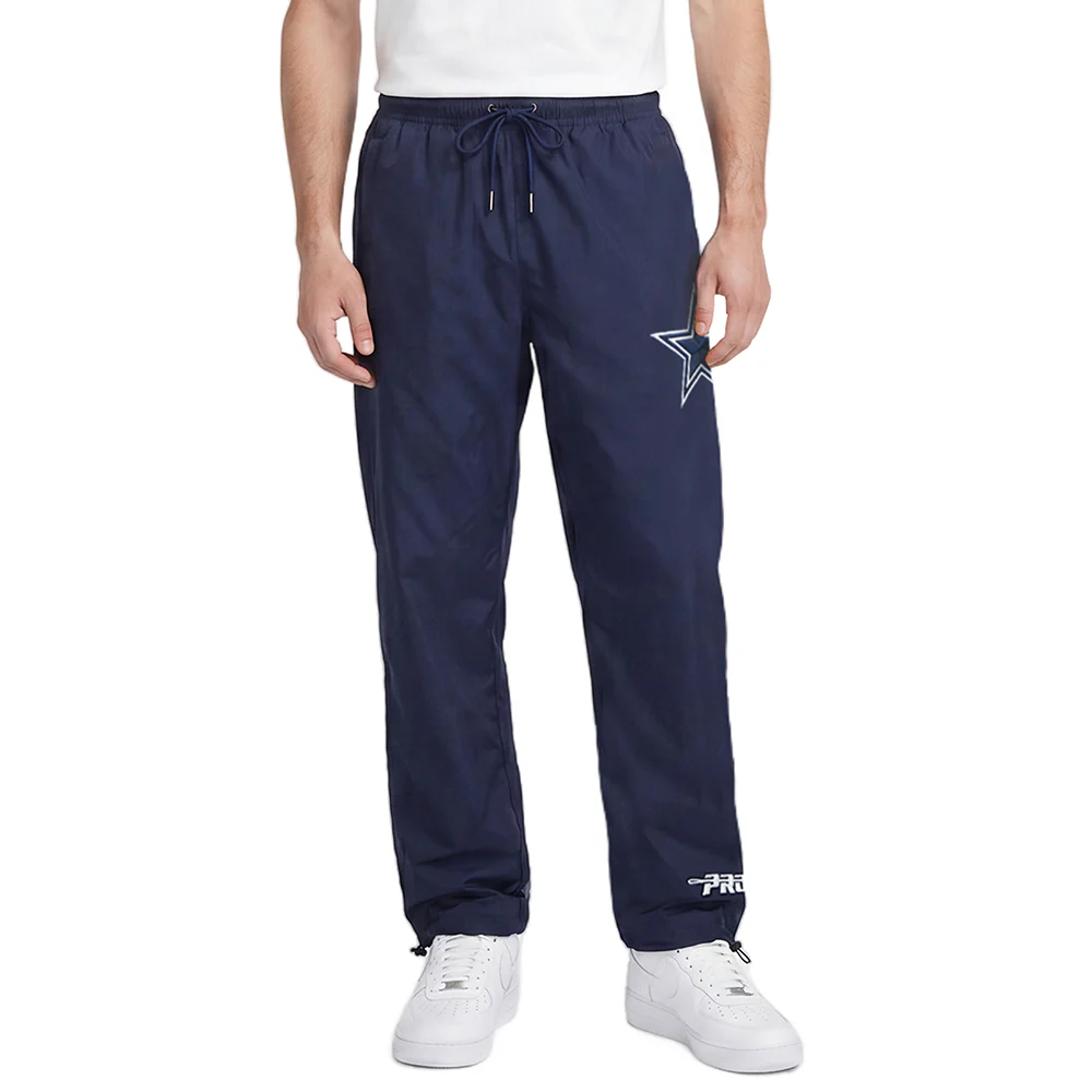 NFL DALLAS COWBOYS PRE GAME MEN'S NYLON PANT (MIDNIGHT NAVY)