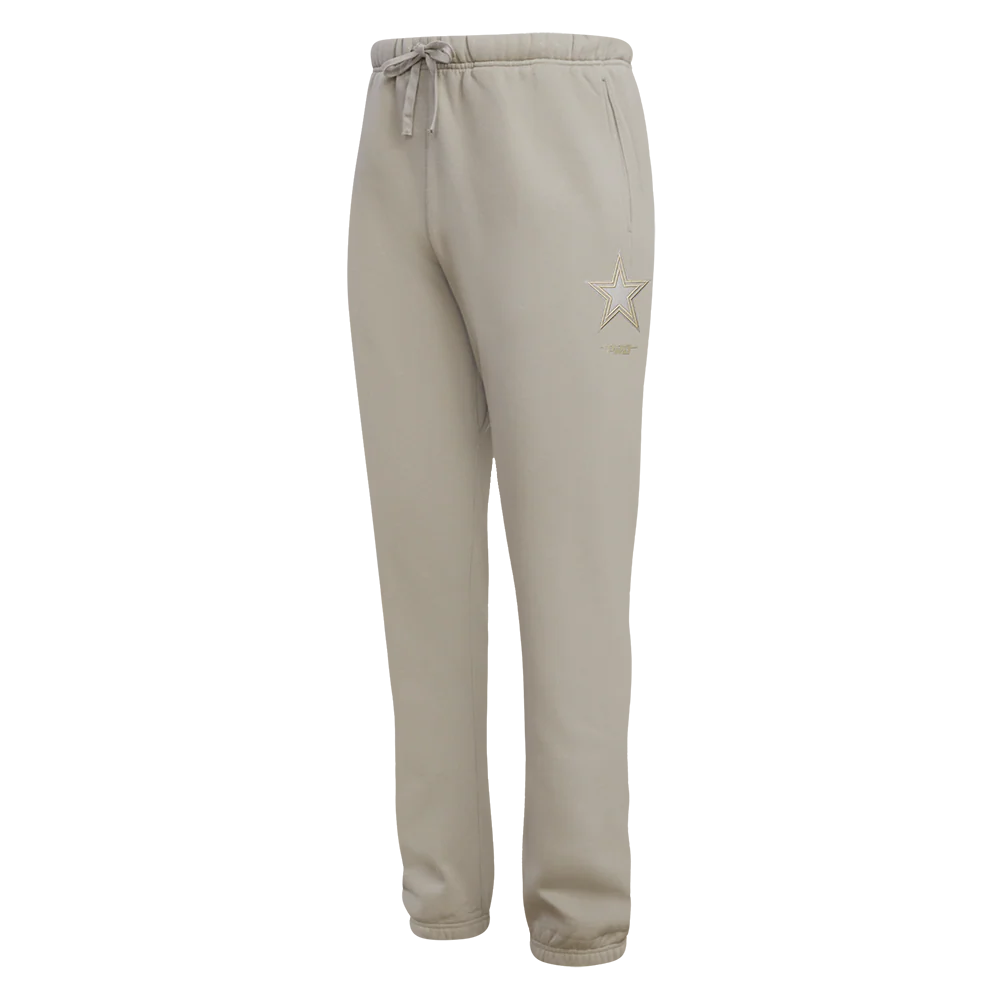 NFL DALLAS COWBOYS NEUTRAL FLEECE SWEATPANT (TAUPE)