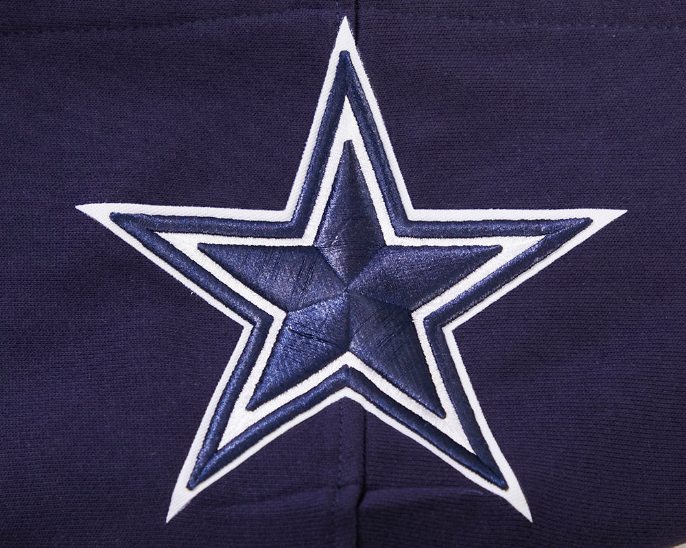 NFL DALLAS COWBOYS CLASSIC BRISTLE MEN'S PULLOVER HOODIE (MIDNIGHT NAVY) - Image 5