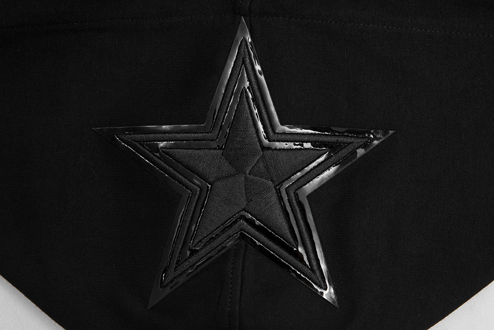 NFL DALLAS COWBOYS TRIPLE BLACK MEN'S PULLOVER HOODIE (BLACK) - Image 14