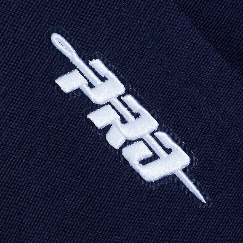 NFL DALLAS COWBOYS ECHO LOGO MEN'S FLEECE PULLOVER HOODIE (MIDNIGHT NAVY) - Image 5