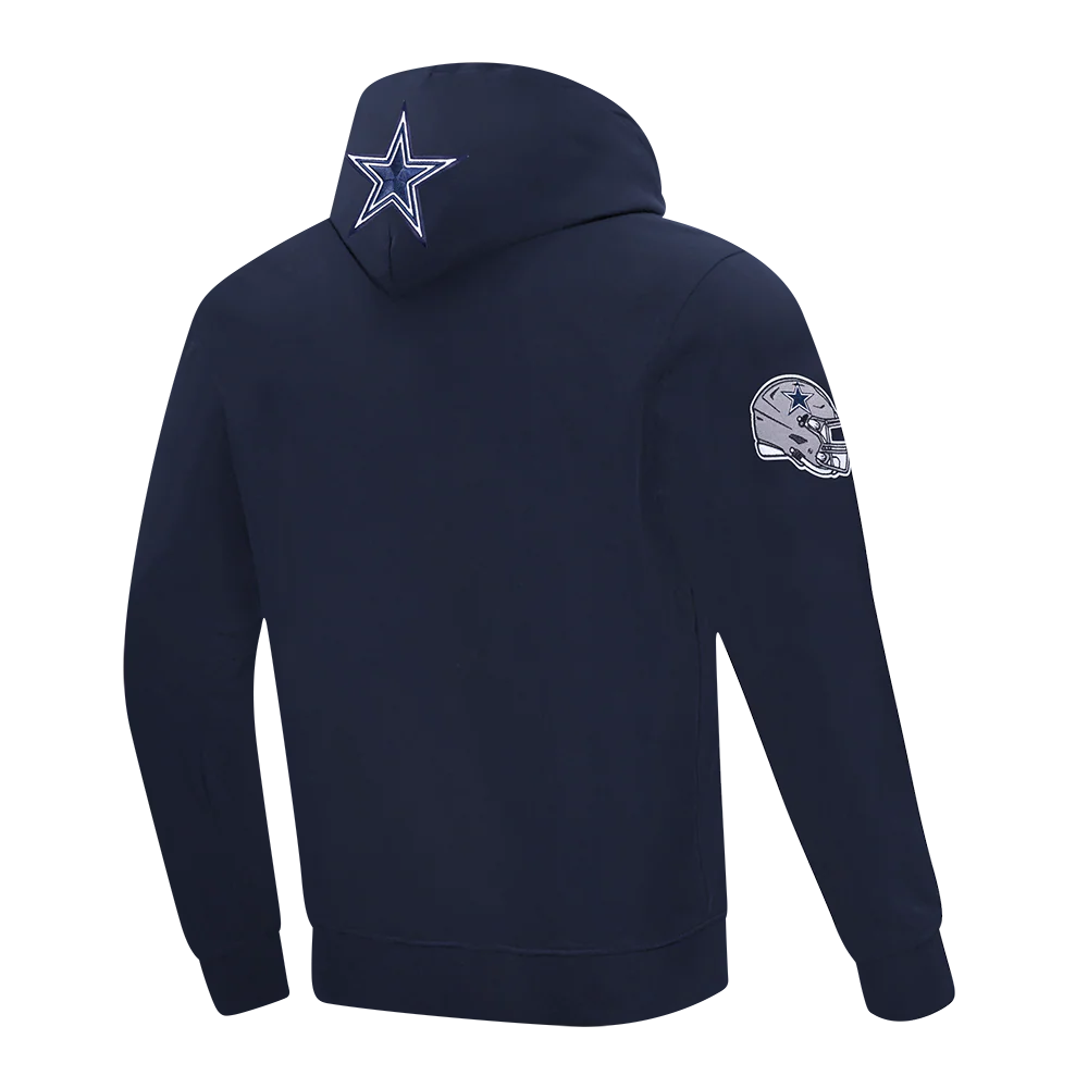 NFL DALLAS COWBOYS CITY ARCH MEN'S FLC PO HOODIE (MIDNIGHT NAVY) - Image 6