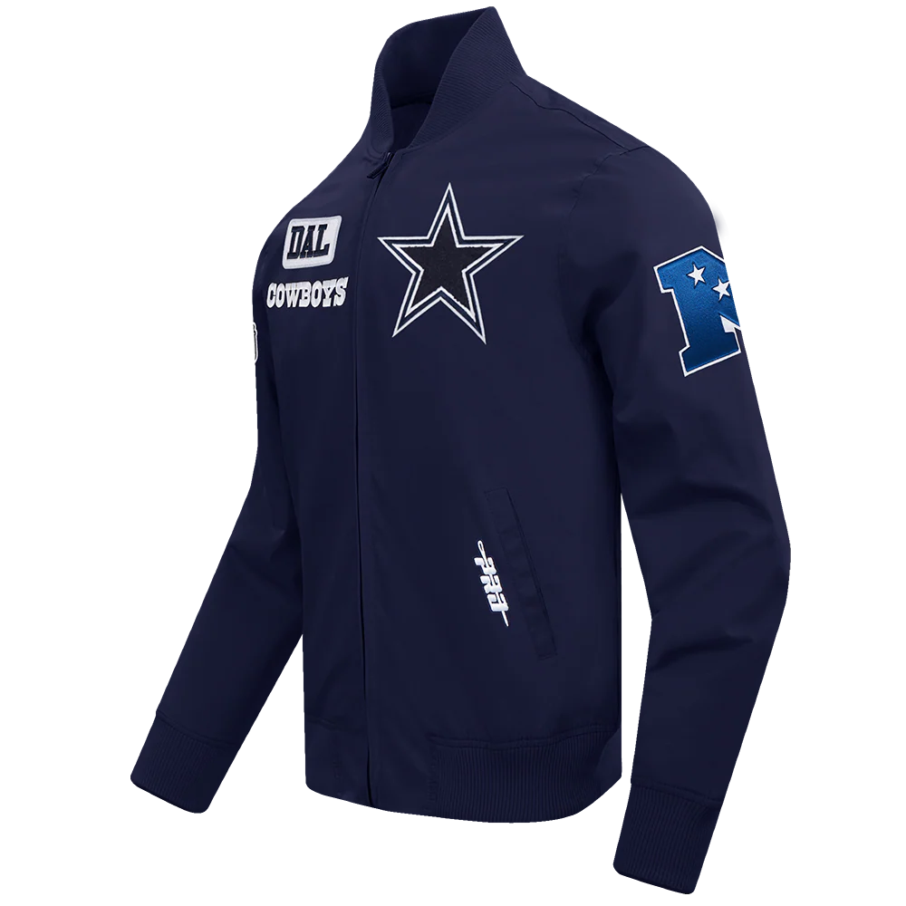 NFL DALLAS COWBOYS AREA CODE M TWILL JACKET (MIDNIGHT NAVY) - Image 3
