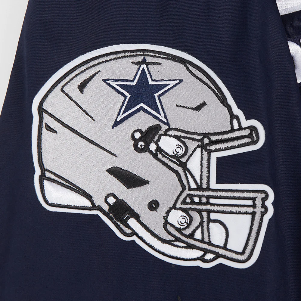 NFL DALLAS COWBOYS AREA CODE M TWILL JACKET (MIDNIGHT NAVY) - Image 7