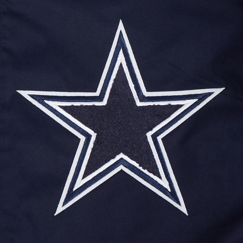 NFL DALLAS COWBOYS AREA CODE M TWILL JACKET (MIDNIGHT NAVY) - Image 8